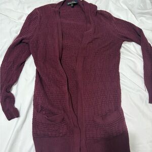 Brooks Brothers Maroon Cardigan Sweater